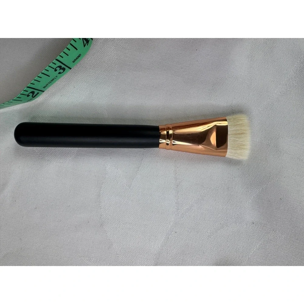 Morphe R8 Pro Flat Contour Brush Rose Gold Black Professional Makeup Tool